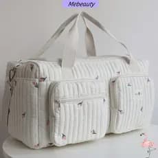 MEBEAUTYBR Bolsa Para Fraldas De Bebê , Prática Bordada De Ursinho De Lazer De Grande Capacidade