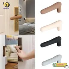 Capa Para Maçaneta De Porta TOPABCC , Antiderrapante De Silicone , Protetor Silencioso Segurança Infantil