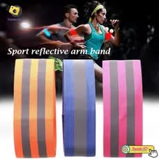 TOPABCC Tiras Reflexivas Para Ciclismo , Pulseira Refletora Corrida Ao Ar Livre , Braçadeira De Aviso