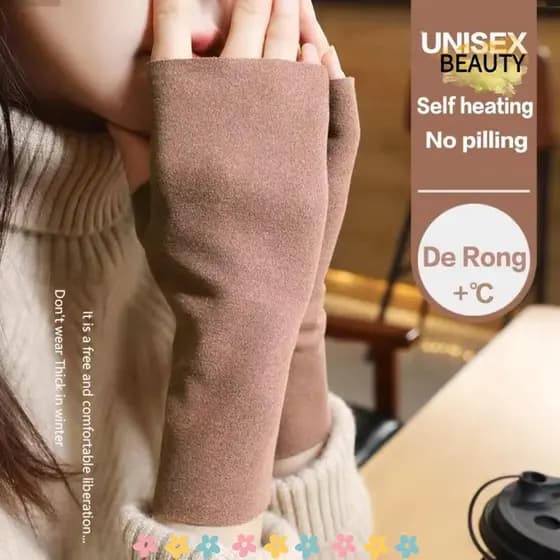 BEAUTYHOMEBR Luvas Sem Dedos , De Meio Dedo Com Tela Sensível Ao Toque De Cor Sólida , Proteção Para Palma Do Pulso