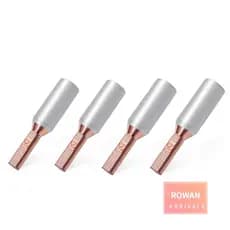 ROWANBA 4 Pcs Medidor Elétrico Caixa Terminal De Alumínio Lugs Poste De Ligação Profissional