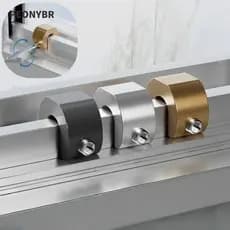 Limitador De Porta Deslizante PEONYHOME , Rolha De Fechadura De Janela De Liga De Alumínio Ajustável , Plugue De Estrutu