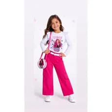 Conjunto infantil Emilly Vick completo com bolsinha