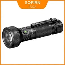 Sofirn IF22A 21700 Lanterna LED Super Brilhante 2100lm EDC Tocha Luz SFT40 USB-C Recarregável Com Indicador De Energia A