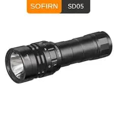 Lanterna De Mergulho Sofirn SD05 3000 Lúmens Subaquática 100 Metros À Prova D'água IPX8 Usando Xhp50.2 LED Para