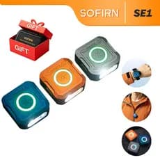 Mini Lanterna De Chaveiro SE1 300LM , Tocha LED Tipo C Recarregável , Luz Magnética UV EDC RGB De Bolso Super Brilhante