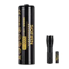 Lanterna Com Zoom Brilhante Com Bateria Sofirn 3000mah Recarregável 18650