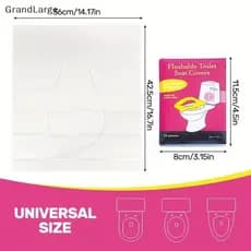 [GrandLarge] 10/40/70 Unidades De Capas Descartáveis Para Assento De Vaso Sanitário-Assentos Sanitários Portáteis Viagen