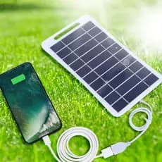 [SSPS] Painel Solar De 2W Com USB À Prova D'água Para Caminhadas Ao Ar Livre E Acampamento De Carregamento De Banco