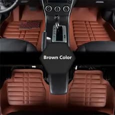 [SSPS] 5PCS Universal Car Carro Tapetes De Piso Pisoliner Front & Tapete Traseiro Para Todas As Condições Meteorológicas FAH