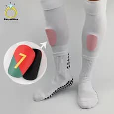 [BANY] Caneleira De Futebol Leve Protetor De Perna Thiened Mini Caneleiras Antiderrapante Para Treinamento Esportivo Bom