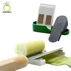 [BANY] Auxiliar De Corte De Cozinha , Ferramenta De Gadgets , Cortador De Folhas De Vegetais , Fatiador Para De Alimento