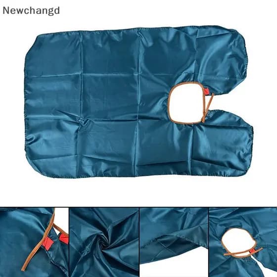 [Newchangd] Conveniente Kids Rabdom Salon Corte De Cabelo À Prova D'água Barbeiros Capa Vestido Pano BR