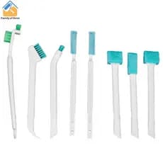 8pçs Escova De Limpeza Pequena Fenda Para Banheiro Cantos Pequenos Janela Porta Faixa Groove Lacuna Scrub Set-AN-FHL2-SHSKC9783