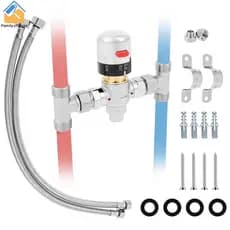 Kit De Válvula De Sensor De Desvio De Temperatura Ajustável Para Sistema De Recirculação De Água Quente Instantânea À Pr