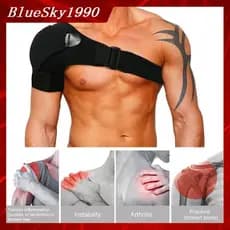 Ombreira Suporte Para Ombro Neoprene Previne Luxação Protetor
