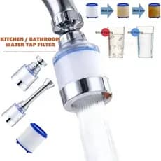 Rotativo 360 ° Purificador De Água Do Filtro Da Torneira Pia Cozinha Remove Suja Sedimento Areia