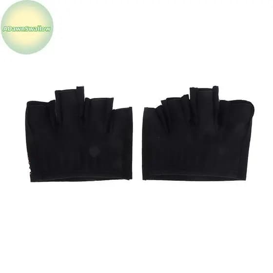 ADS Gym Fitness Luvas De Meio Dedo De Quatro Dedos Luva De Treino De Silicone Puxar Para Cima Apertos De Levantamento De
