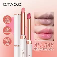 O.TWO.O Bálsamo Hidratante Labial Antiaderente De Longa Duração Maquiagem Natural Cosméticos 4 Cores
