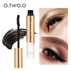 O.TWO.O Máscara De Alongamento Grosso Preta À Prova D'água Maquiagem De Beleza De Cílios