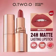 O.TWO.O Prosperityusnova Batom Misty Kiss Lock Cor Fosco Aveludado Longa Duração 24H Maquiagem Labial