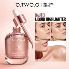 O.TWO.O Liquid Highlighter Silky Blends Sem Costura Pele Brilhante Maquiagem Facial De Longa Duração