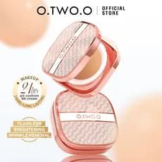 O.TWO.O Cushion Matte Malha: 24h Resist. Água, Cobertura Natural e Controle de Oleosidade with Esponja