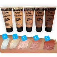 Base Kyráv Para Todos os Tipos de Pele Cores Claras/Morenas Beleza> Maquiagem>Rosto>Maquiagem