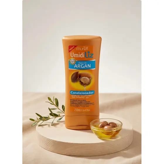 Condicionador Muriel Umidiliz Óleo De Argan 250ml Cachos