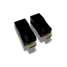 Extensor Hdmi 30 metros Via 1 Cabo De Rede Rj45 Cat5e/6 Cobre Computadores Monitor