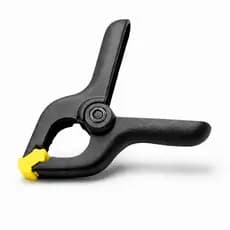 Kit 6 Grampos com Mola Fixação Rápida Multiuso para Artesanato Reparos 2 polegadas