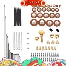 1119pcs Alto Sax Saxofone Peças De Reparo Parafusos + Kit De Molas De ighaldjur1