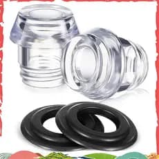 2 Conjuntos De Peças De Percolador Superior E Anel De Arruela Para Percoladores De Café FarberwareYosemite Filtros De Ca