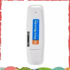 Portátil Recarregável U-Disco USB Gravador De Voz De Áudio Digital Mini Ativado Por Ditafone