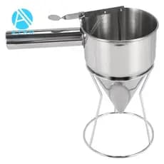 Dispensador De Funil Portátil De Aço Inoxidável , Ferramenta , Separador De Massa De Mistura