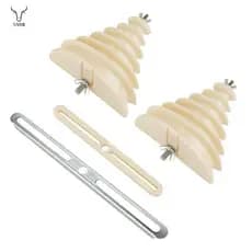 1 Ferramenta De Reparo Do Motor Bege De 7 Camadas De 6 Ranhuras Pagoda Molde De Enrolamento Monofásico Micro-Universal