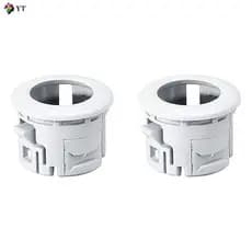 Suporte Do Sensor De Assistência Ao Estacionamento Para 4Runner 2Pcs White