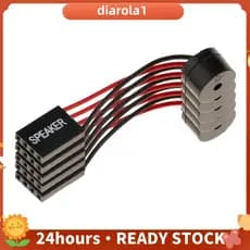 5 Pçs Placa-Mãe Alto-Falante Buzzer PC Computador Sinal Sonoro Interno Para Reparo Do