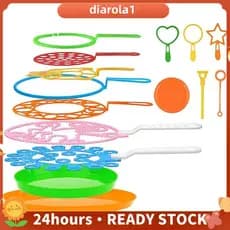 Kit De Varinha De Bolhas Grandes , 15 Peças , Para Crianças , Brinquedo Fazer , Bolha Colorida Atividades Ao Ar Livre E