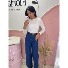 ✨ Blusinha de Tule Manga Longa Feminina | Tule Premium | Do 36 ao 44 ✨