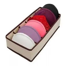 Organizador de Roupa Intima Sutiã cueca calcinha 6 Divisórias