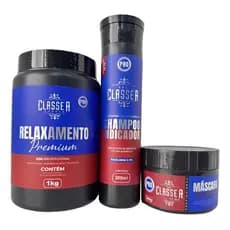 Kit Relaxamento Classe A Completo Shampoo + Máscara