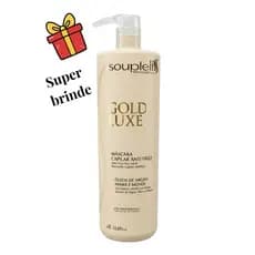 Progressiva Soupleliss Gold Luxe Anti frizz 1 litro Profissional.