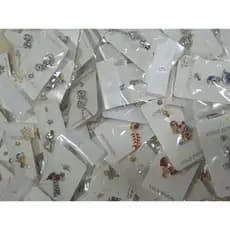 KIT 12 PEÇA Piercing De Umbigo Com Pingente Sortido IDEAL PARA REVENDE