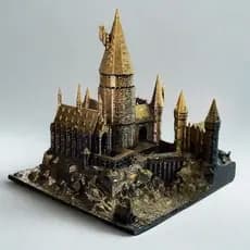 Castelo Hogwarts Harry Potter em Impressao 3D