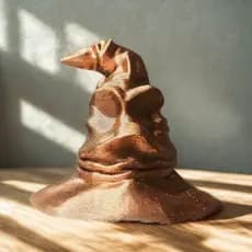 Chapéu seletor Harry Potter Hogwarts de decoração Medieval Fantasia em Impressão 3D