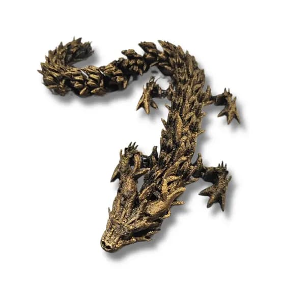 Dragão Articulado em impressão 3D - Medieval/Idade Média