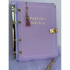 Caderno de Esboço Pregação , Fichário personalizado, Fichário A5