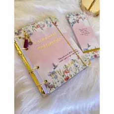 Caderno de Pregações / Fichário / Caderno de Esboço / Caderno personalizado/ Caderno de Esboço bíblico / Planner /Agenda