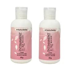 Kit 2 Creme Clareador Para Axilas e Virilhas Intimament Mulher Abelha Rainha